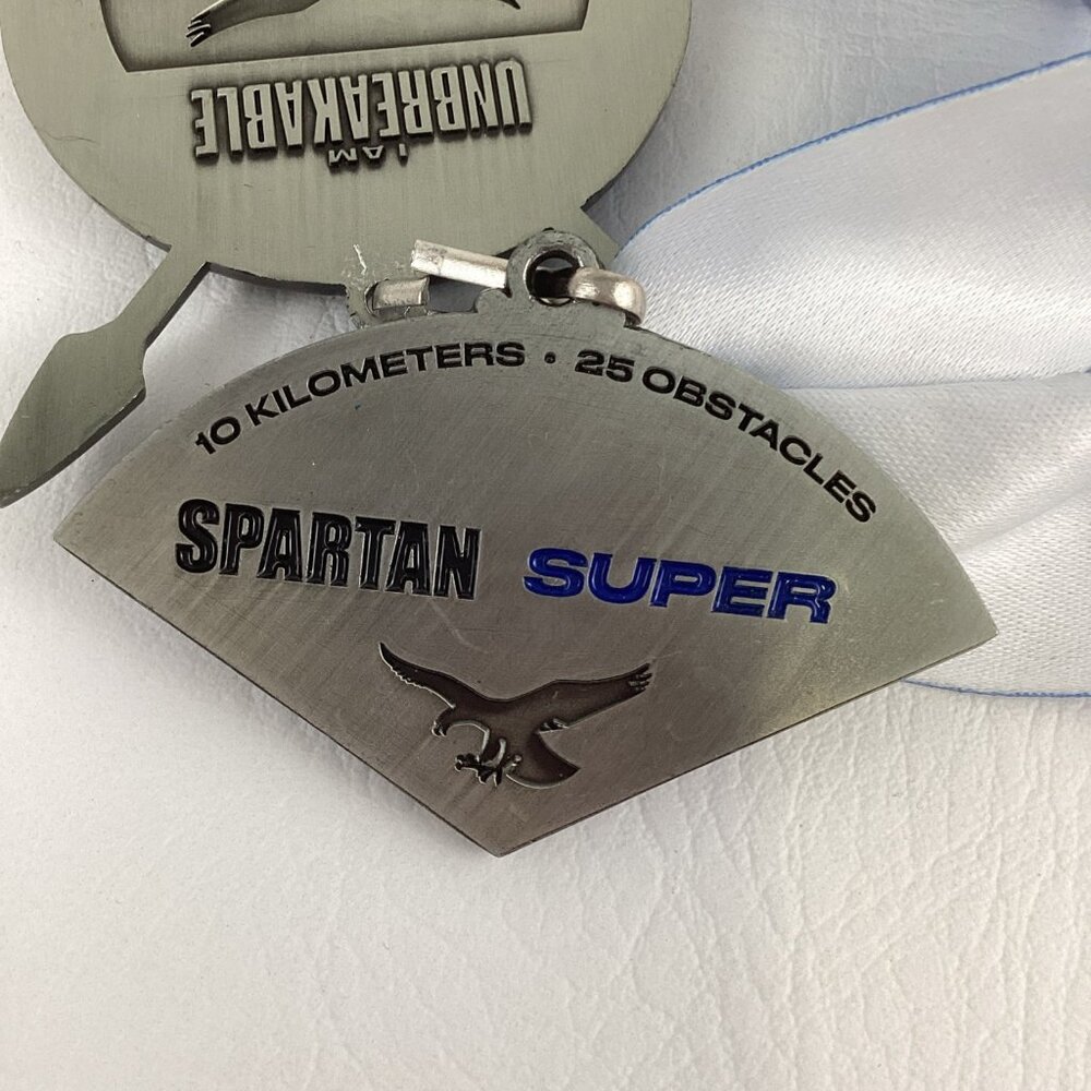 Super Spartan Race Honor Series Finisher Medal 2022 Obstacle Course Wedge - Picture 5 of 9